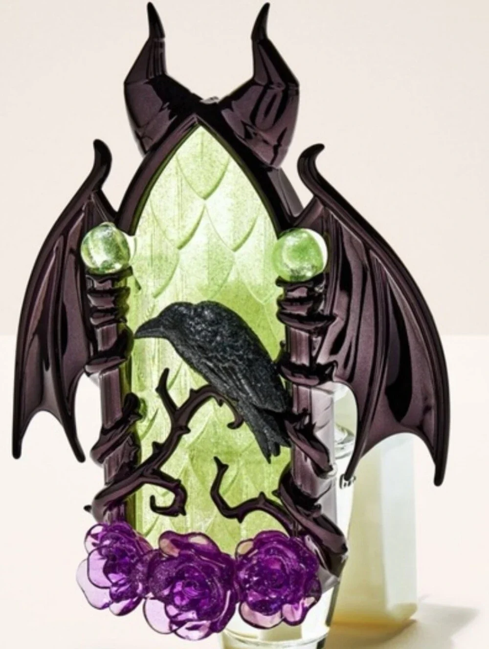 Maleficent Disney Bath & Body Works Raven scent plug in with Purple and Black